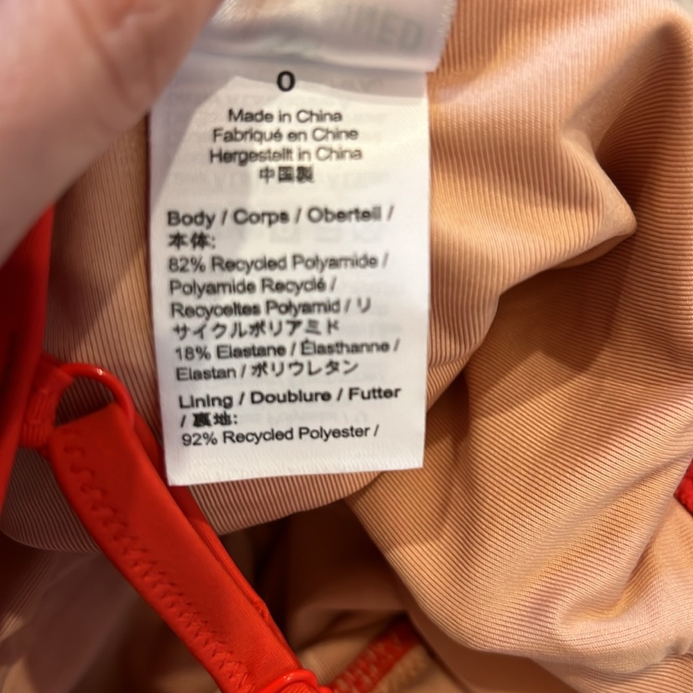 J. Crew Red Ruffle One Piece Swimsuit - Picture 11 of 13